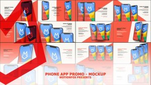 Videohive Phone App Presentation - Mockup Pack Product Promo template preview