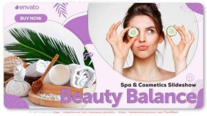 Videohive Spa & Cosmetics Slideshow Product Promo template preview