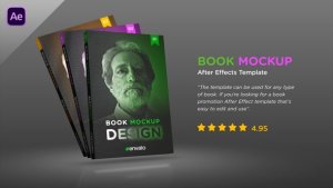 Videohive Book Mockup V.2 Product Promo template preview