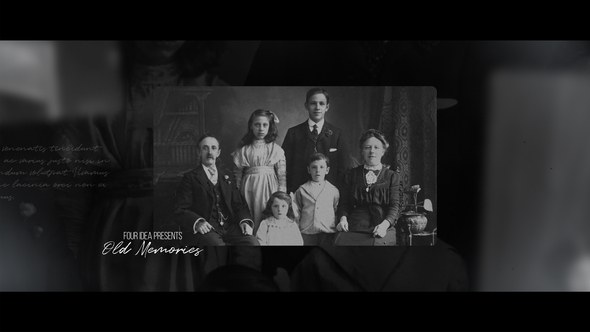 Videohive Old Memories - History Slideshow Video Displays template preview