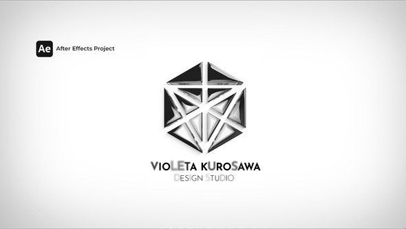 Videohive Logo Reveal Glossy Logo Stings template preview