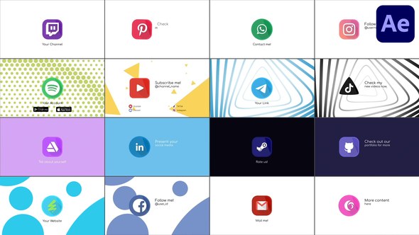 Videohive Clean Logo Reveals for After Effects 55899328 Logo Stings template preview