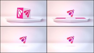 Videohive 3D Box Logo Reveal 56389629 Logo Stings template preview