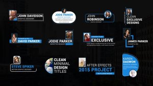 Videohive Photo Titles Pack Elements template preview