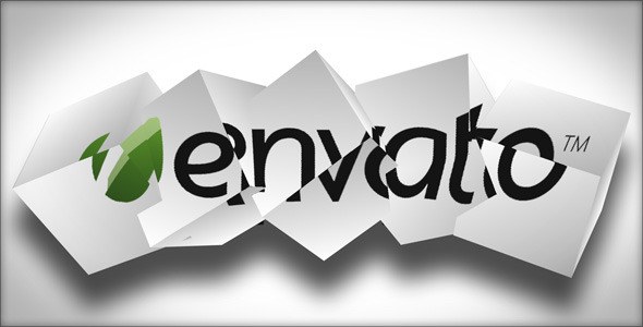 Videohive Cube Reveal Logo Stings template preview