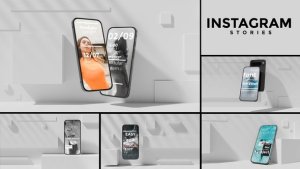 Instagram Stories Premiere Pro template preview