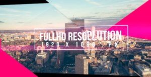 Triangle Reel Opener Video Displays template preview