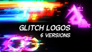 Videohive Glitch Logos 54756620 Logo Stings template preview