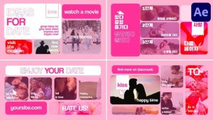 Videohive Valentine's Day for After Effects Openers template preview