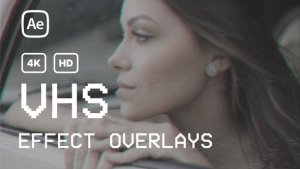 Videohive VHS Effect Overlays Elements template preview