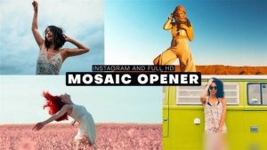 Videohive Mosaic Opener 45227566 Openers template preview