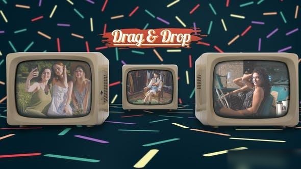 Videohive Retro Promo 51611436 Openers template preview