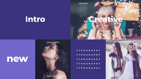 Videohive Modern Creative Intro Openers template preview