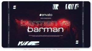 Videohive Barman VS Barman Video Displays template preview