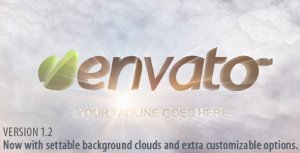 Videohive Clouds and Shiny Logo Reveal Openers template preview