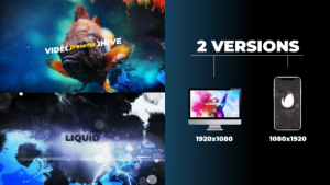Videohive Liquid Opener 23264503 Openers template preview
