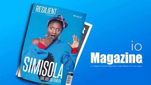 Videohive io - Magazine Product Promo template preview