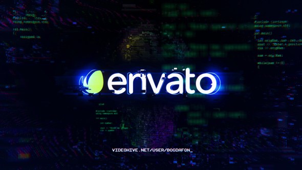Videohive Glitch Logo Intro 20870339 Logo Stings template preview