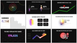 Videohive Infographic Scenes - Social Media / AE Infographics template preview