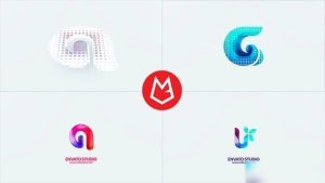 Videohive Clean Cubic Logo Reveal Logo Stings template preview