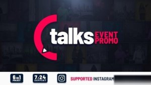 Videohive Talks Event Promo Openers template preview
