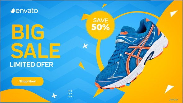 Videohive Sneakers Arrival Promo 52082235 Product Promo template preview
