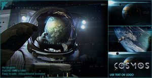 Earth Cosmo Logo Video Displays template preview