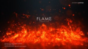 Videohive FLAME Cinematic Titles Titles template preview