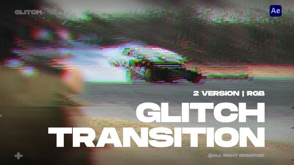 Videohive Glitch Transition | AE Elements template preview