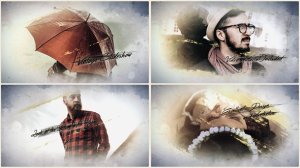 Vintage Slideshow Video Displays template preview