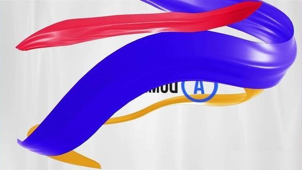 Videohive Cloth Swirl Logo Reveal Logo Stings template preview