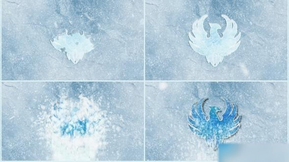 Videohive Snow Frost Winter | Ice Breaking Logo Openers template preview