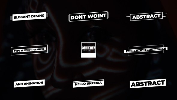 Videohive Text Animation 0.2 | After Effects Titles template preview