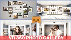 VR 360 Photo Gallery Video Displays template preview