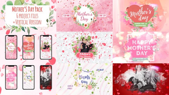 Videohive Mother's Day Package Openers template preview