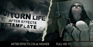 Torn Life - After Effects Templates (Videohive) Video Displays template preview
