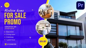Real Estate Promo Premiere Pro template preview