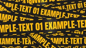 Videohive Police Cordon Transitions Elements template preview