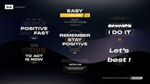Videohive Stylish Titles 49068675 Titles template preview