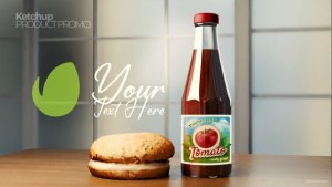Videohive Ketchup Product Promotion Product Promo template preview