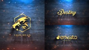 Videohive Silver & Gold Logo Reveal 21422987 Logo Stings template preview