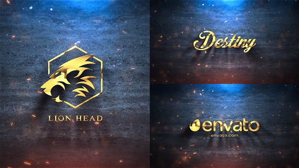 Videohive Silver & Gold Logo Reveal 21422987 Logo Stings template preview