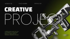 Videohive Trendy Silver Titles Titles template preview