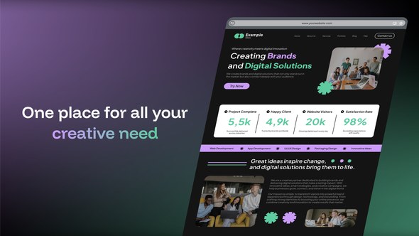 Videohive Website Promo 60175426 Product Promo template preview