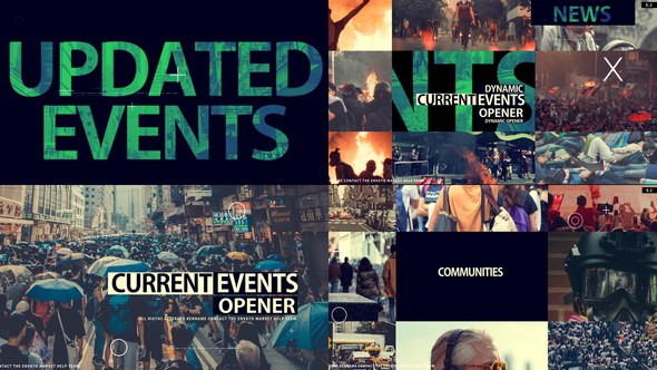 Videohive News And Current Events Opener Openers template preview