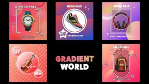 Videohive Instagram Post Templates Product Promo template preview