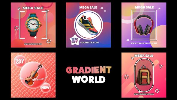 Videohive Instagram Post Templates Product Promo template preview