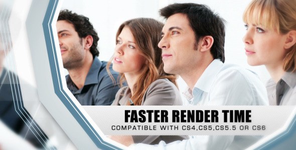 Videohive Polystar Presentation Video Displays template preview