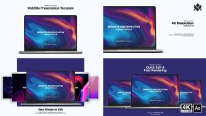 Videohive WebSite Promotions Product Promo template preview