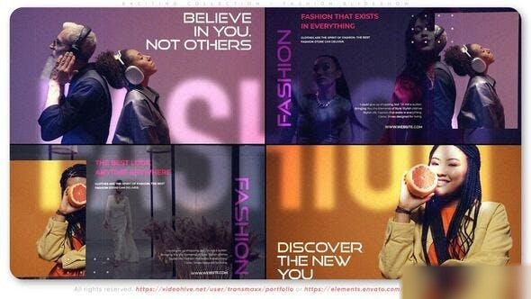 Videohive Exciting Collection - Fashion Slideshow Openers template preview